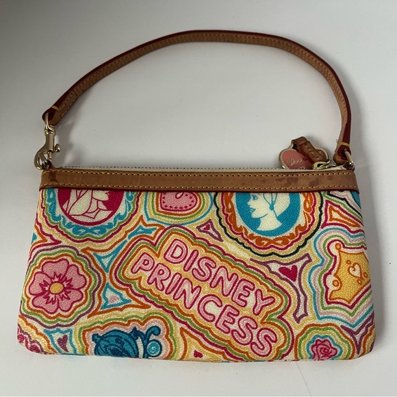 Disney Princess Dooney & Bourke Pop Princess Large Slim Wristlet/Bag* - Picture 3 of 11